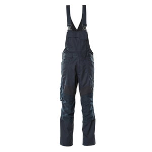 Bib-trousers Accelerate stretch zones, dark navy 82C42, Mascot