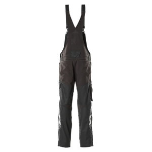 Bib-trousers Accelerate stretch zones, black 90C50, Mascot