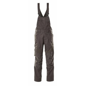 Bib-trousers Accelerate stretch zones, dark anthracite 82C42, Mascot