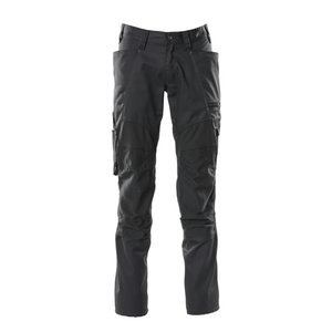 Trousers kneepad pockets Accelerate strets,black 76C46, Mascot