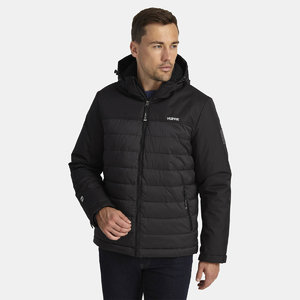 Winter jacket parka Karma hooded, black M