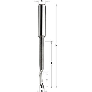 UP-CUT SPIR.BIT HS X ALU. Z1 D10X14/95X120 S10RH, CMT
