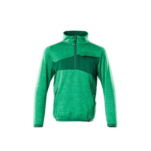 Flīsa džemperis bērniem Accelerate, zaļš, Mascot