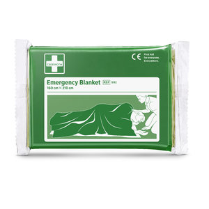 Antklodė su &scaron;ilumą atspindinčia aliuminio puse 