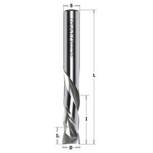 Spiral bit Up/Down-Cut D=12x25x83 Z=3+3 RH