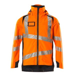 Shell Jacket Accelerate Safe, hi-vis CL3, orange/navy M, Mascot