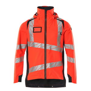 Shell Jacket Accelerate Safe, hi-vis CL3, red/navy 4XL, Mascot