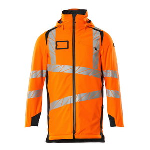 Hi. vis winterjacket parka, CL3, orange/dark navy 2XL, Mascot