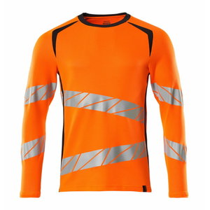 T-shirt Accelerate Safe, long sleev, hi-vis CL3, orange L