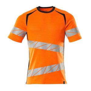 T-shirt Accelerate Safe, CL 2, High-Visibility orange, Mascot