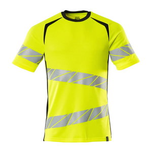 T-shirt Accelerate Safe, CL 2, High-Visibility, yellow/black, MASCOT