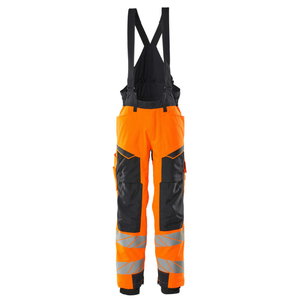 Žieminis puskombinezonis ACCELERATE , HI-VIS, CL2, oranžinė/tamsiai mėlyna, MASCOT