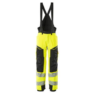 Žieminis puskombinezonis ACCELERATE , HI-VIS, CL2, geltona/juoda, MASCOT