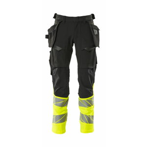 Hi-vis bikses Accelerate 19131, CL1, dzeltenas/melnas, 82C46