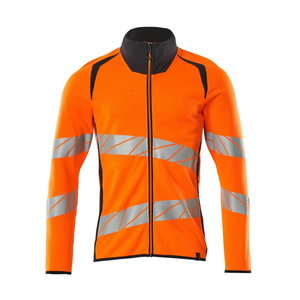 Hoodie, Accelerate Safe, hi-vis orange/dark navy XL