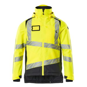 Žieminė striukė Accelerate Safe, CL3, geltona/t. mėlyna M