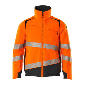 Hi-vis winterjacket Accelerate Safe, CL3, orange/dark navy 4XL, Mascot