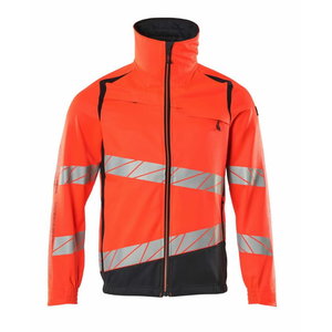 Hi-vis jaka Accelerate Safe, ar elastīgām zonām, CL2, sarkan 2XL, Mascot