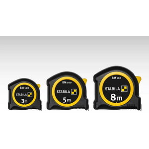 STABILA BM 100 pocket tape, metric scale 16 mm x 5m