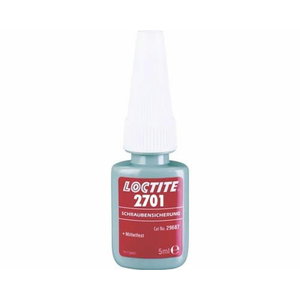 Sriegių fiksavimo klijai LOCTITE 2701 5ml (38Nm) 5ml