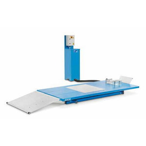 Bike lift 0,5T with electrohydraulic pump 1m above ground 