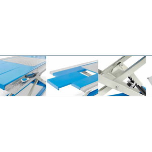 Motor-bike lift, 0,5T hydropneumatic pump