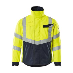 Winter jacket welder Multi 19835 HI-VIz CL3, yellow/navy, MASCOT