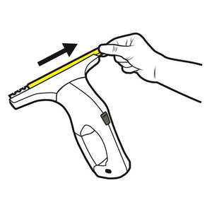 Guminės juostelės, WV 1, 250 mm, 2 vnt. 