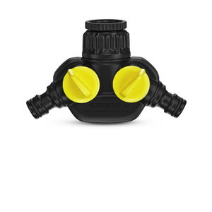 &Scaron;akotuvas 2 sodo žarnoms 