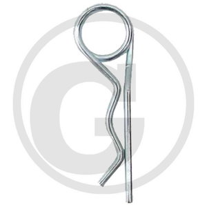 R-clip set, 5mm &Oslash; 18-20mm, 10pcs 