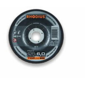 Slīpdisks alumīnijam 125x7,0 RS24 TOP, RHODIUS Schleifwerkzeuge