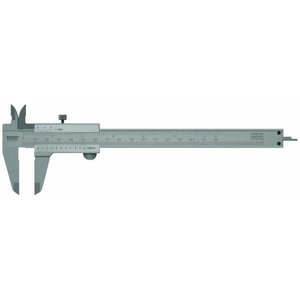 Pocket Vernier Caliper DIN 862, 200mm/8``, Vögel