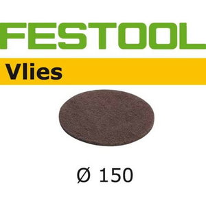 Шлифовальный диск на липучке Velcro Vlies 10шт в пачке 150mm, SF 800, FESTOOL
