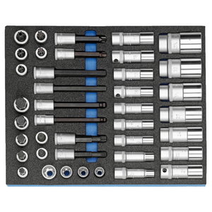 Module with tools 2500 CT2-D 19L 40-pcs, Gedore