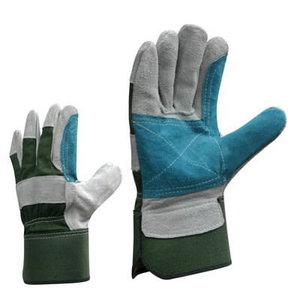 Gloves, leather, with a double palm 10, KTR