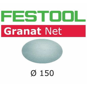 Šlifavimo tinkleliai STF D150 P100 GR NET/50 vnt., Festool