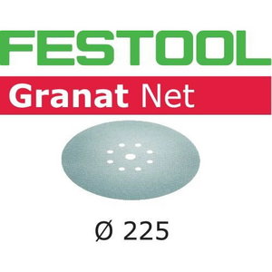 Шлифовальный диск на липучке Velcro Granat 48 отверстий 25шт 225mm P100, FESTOOL