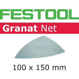 Šlifavimo tinkleliai GRANAT Net 100x150mm, P80  50 vnt. 