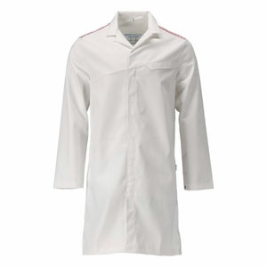 Mētelis 20354 Food Care, balts/sarkans, L