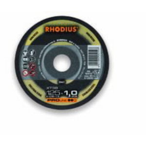 Режущий диск для резки стали (также нержавеющей) XT38 125x1,5, RHODIUS