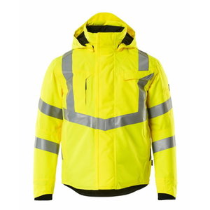 Winter jacket Hastings, HI-VIS CL 3, yellow, MASCOT