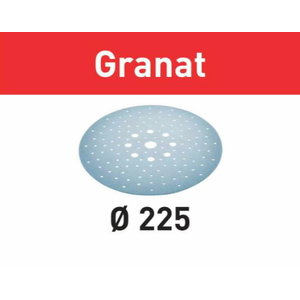 Šlifavimo popierius Granat STF D225/128 P120 GR/25 vnt. 