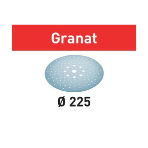 Velcro grinding disc Granat 128 holes 25pcs 225mm P320