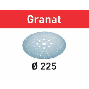 Sanding discs GRANAT / STF D225/128 / P240 / 5pcs, Festool