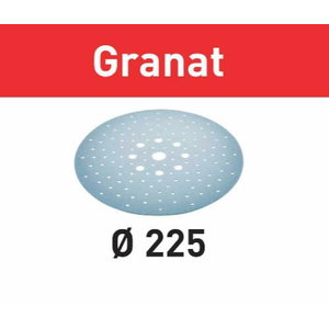 Sanding discs GRANAT / STF D225/128 / P320 / 5pcs, Festool