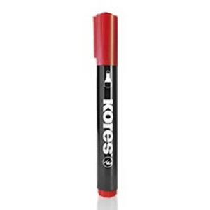 Marķieris K MARKER XP 1 sarkans apaļš gals, Kores