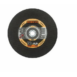Pjovimo diskas ST38 350x2,5x25,4 nerūdijančiam plienui 350x2,5/25,4mm, Rhodius
