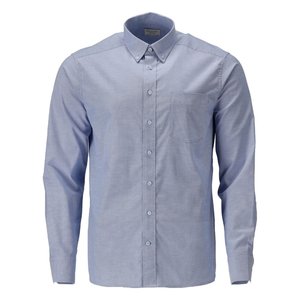 Button up shirt 21104, light blue 45-46