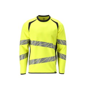Product image of: Welder/electrician sweatshirt 21384 hi-vis, yellow S, Mascot