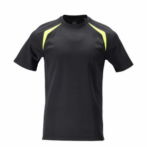 Welder/electrician t-shirt 21582 Multisafe, black/yellow, Mascot